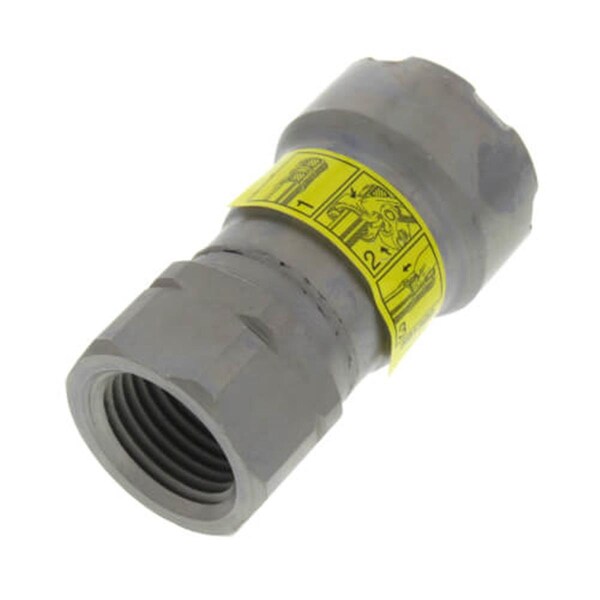 Escenografia 0.5 in. Steel Adapter MegaPressG, P X FPT Pipe Fitting, Black ES2934427 - main